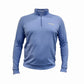 Mid Layer Q-Zip Pullover - Light Blue